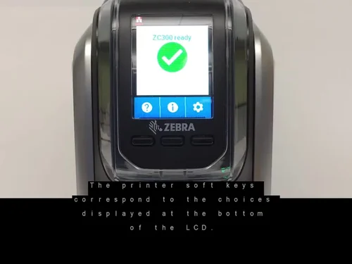 Zebra ZC300 PVC Printer